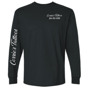 G240 Gildan Ultra Cotton Long Sleeve T-Shirt - Black