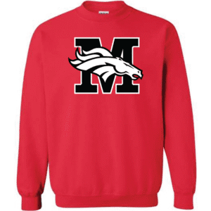 G180 Gildan Heavy Blend Fleece Crew Sweatshirt - Red